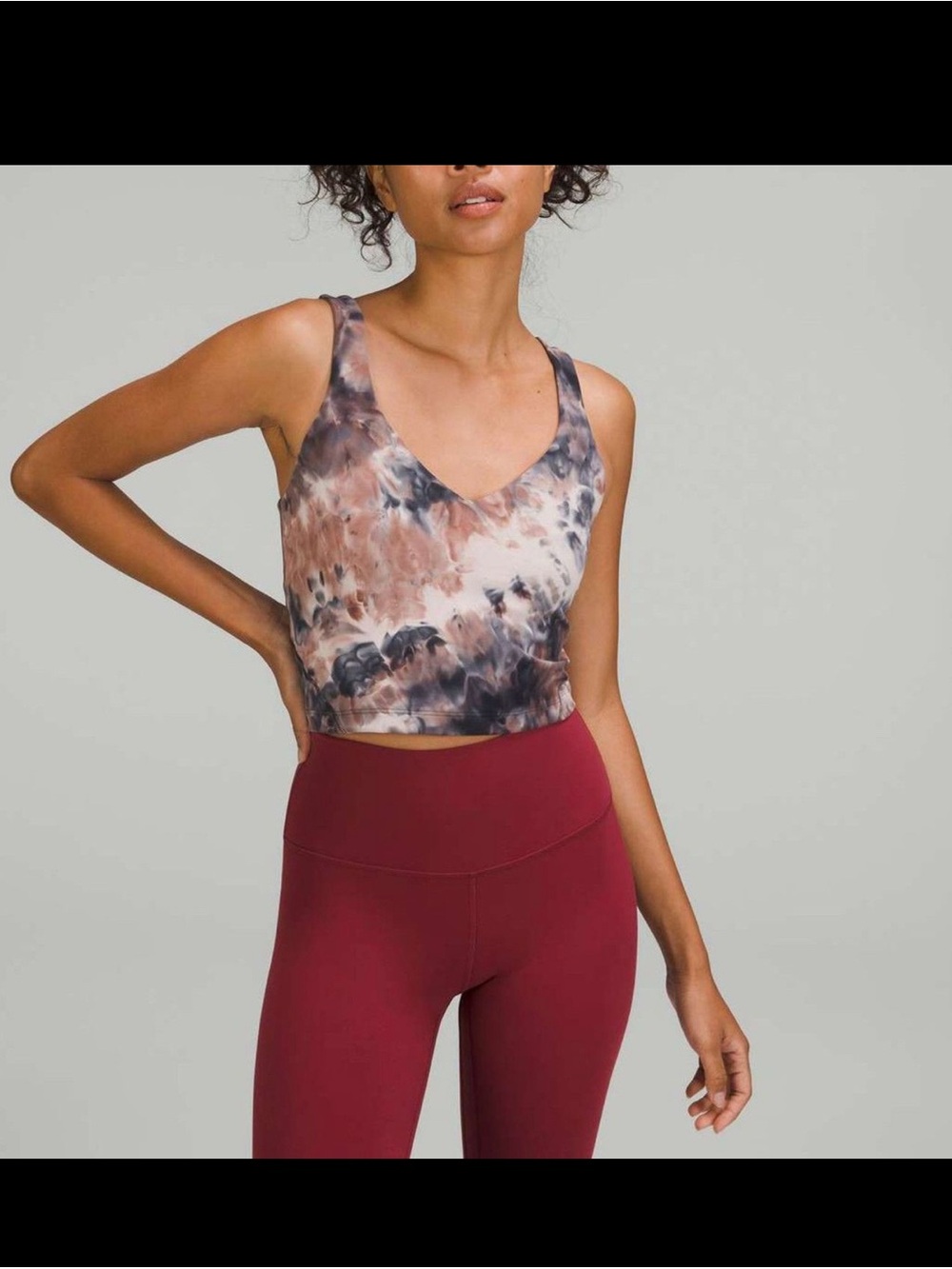 Align cropped tank